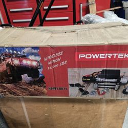 Powertek Wireless Winch Heavy Duty 13,000lbs 