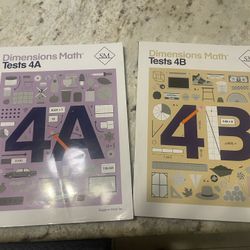 Dimensions Math 4A, 4B