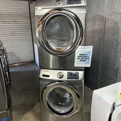 SAMSUNG FRONTAL WASHER & GAS DRYER 