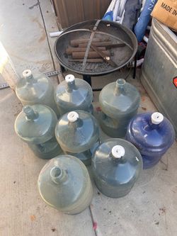 Five gallon bottles