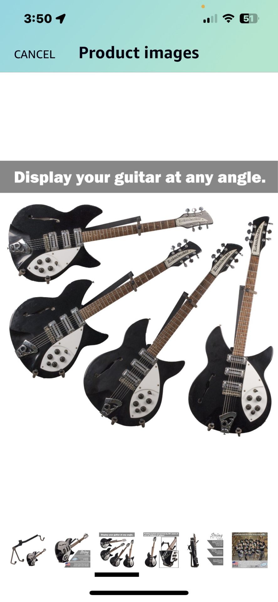 Guitar Holder Display