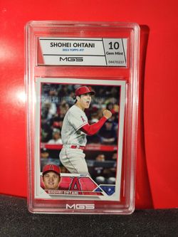 2023 Topps #17 Shohei Ohtani MGS 10 GEM MINT Los Angeles Angels