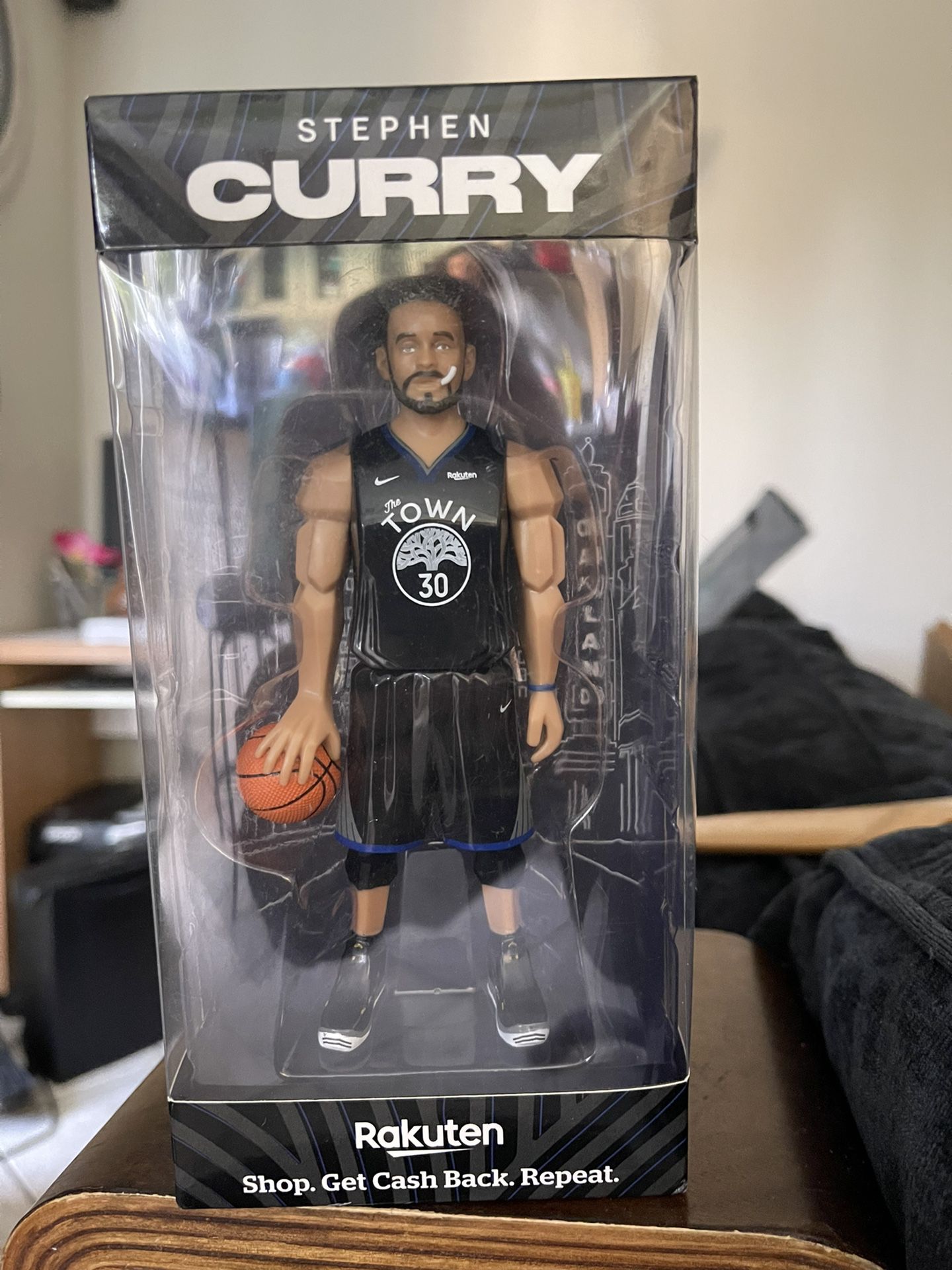 Steph Curry Warriors Action Figure 
