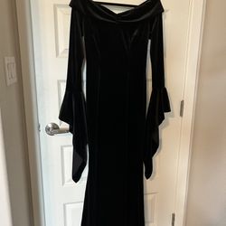 Black Velvet Dress Size Small