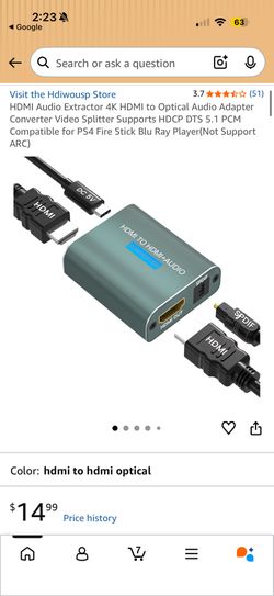 Hdmi Audio Extractor 4K