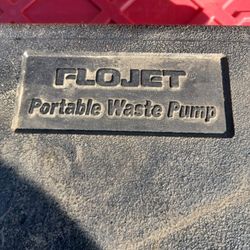 Flojet Rv Portable Waste Pump New