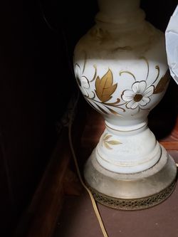 3 vintage lamps