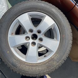 Milestar 17” Rim And Tire