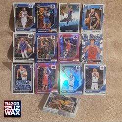 2024-25 DONRUSS OPTIC NBA BASKETBALL 45 TRADING CARD LOT STARS VETS PARALLELS RATED ROOKIES INSERTS 