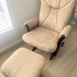 Dutailier Glider and Ottoman