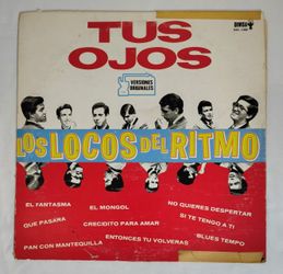 Spanish Blues Rock LP Los Locos Del Ritmo TUS OJOS 1975 Dimsa VG+