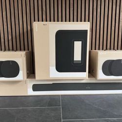 Sonos Sonos Arc Ultra+Gen 4 Subwoofer +2pcs Era 300 Surround