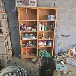 Wood Shelving 