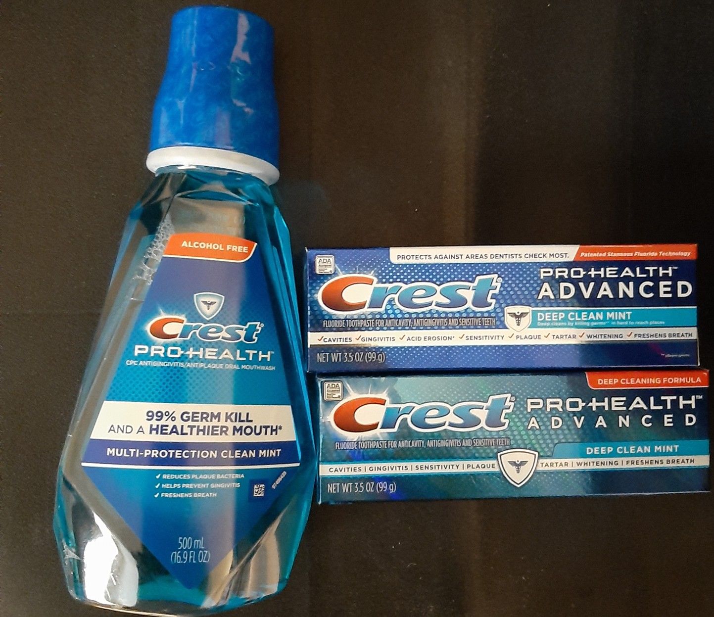 Crest Pro Health Toothpaste & Mouthwash