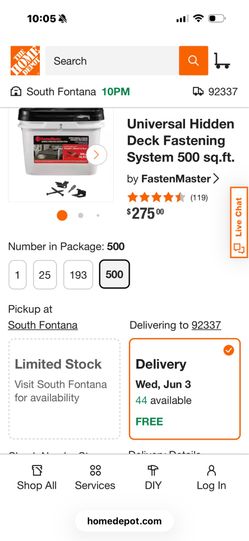 Fasten master universal hidden deck fastening system