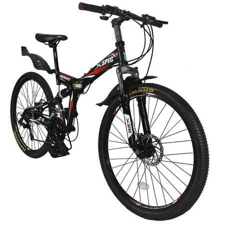 26" Folding Mountain Bike Display Sample
