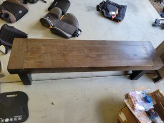 Custom Wooden Bench
