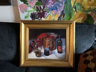 Painting Of Wine