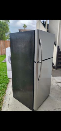 Top Freezer Refrigerator Stainless Steel