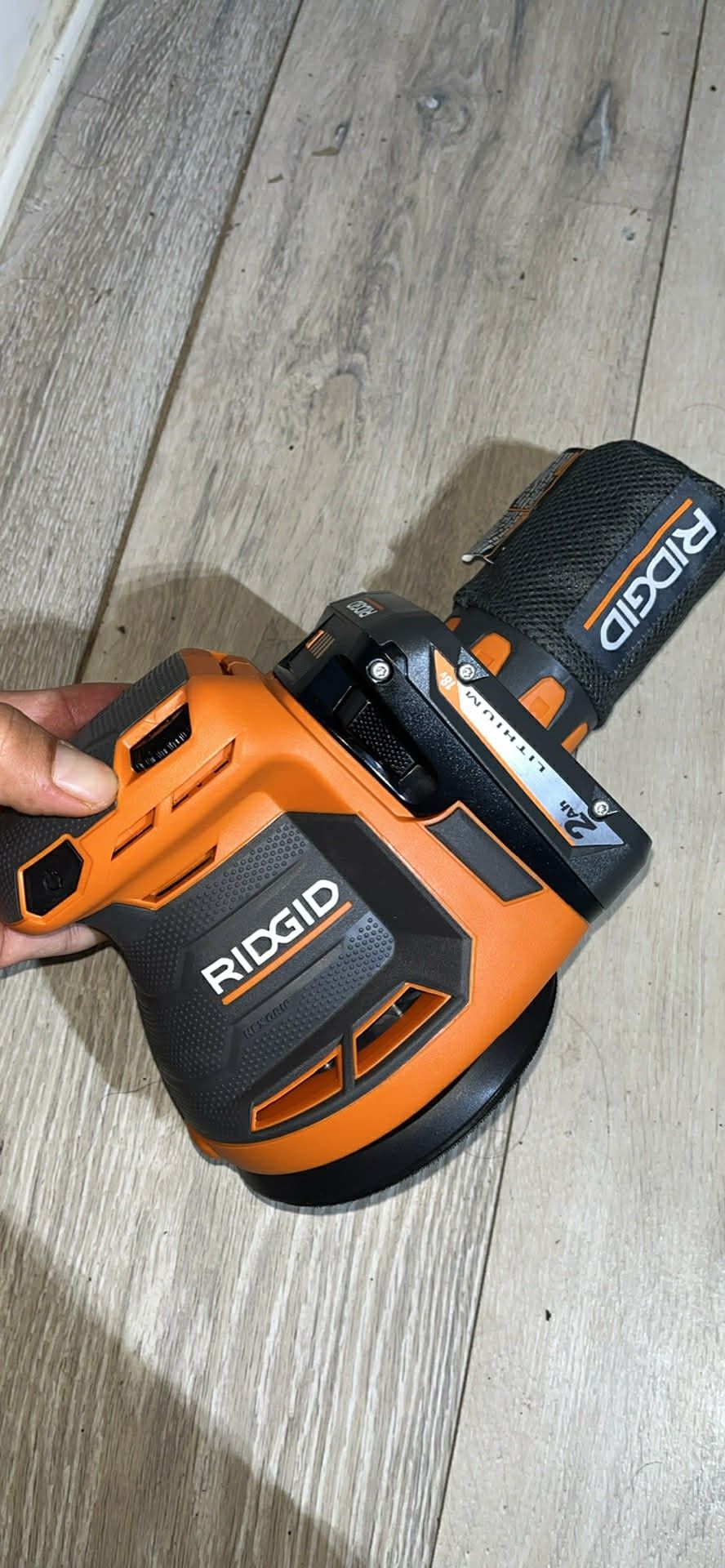 RIDGID hand sander 