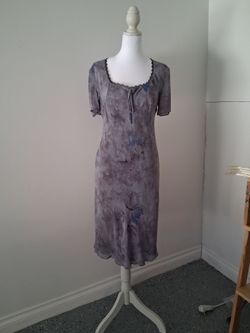 ABS by Allen Swaratz, Size 8, color; grey-bluish.