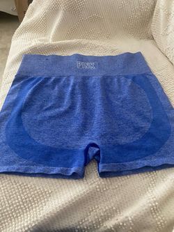 Victoria's Secret PINK Blue Seamless Boyshort