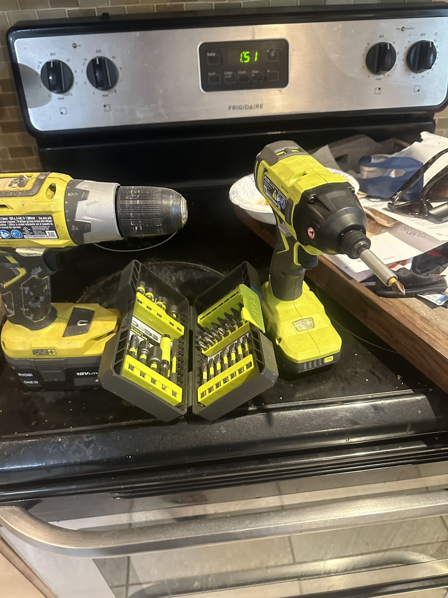 Ryobi Drills And Misc