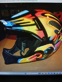 AWESOME BIEFFE VX-300 MOTOCROSS HELMENT
