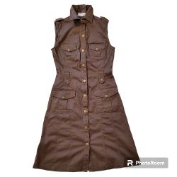 Calvin Klein Dress, Size 2, Army Green