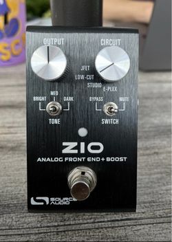 Source Audio Zio Preamp Guitar Pedal