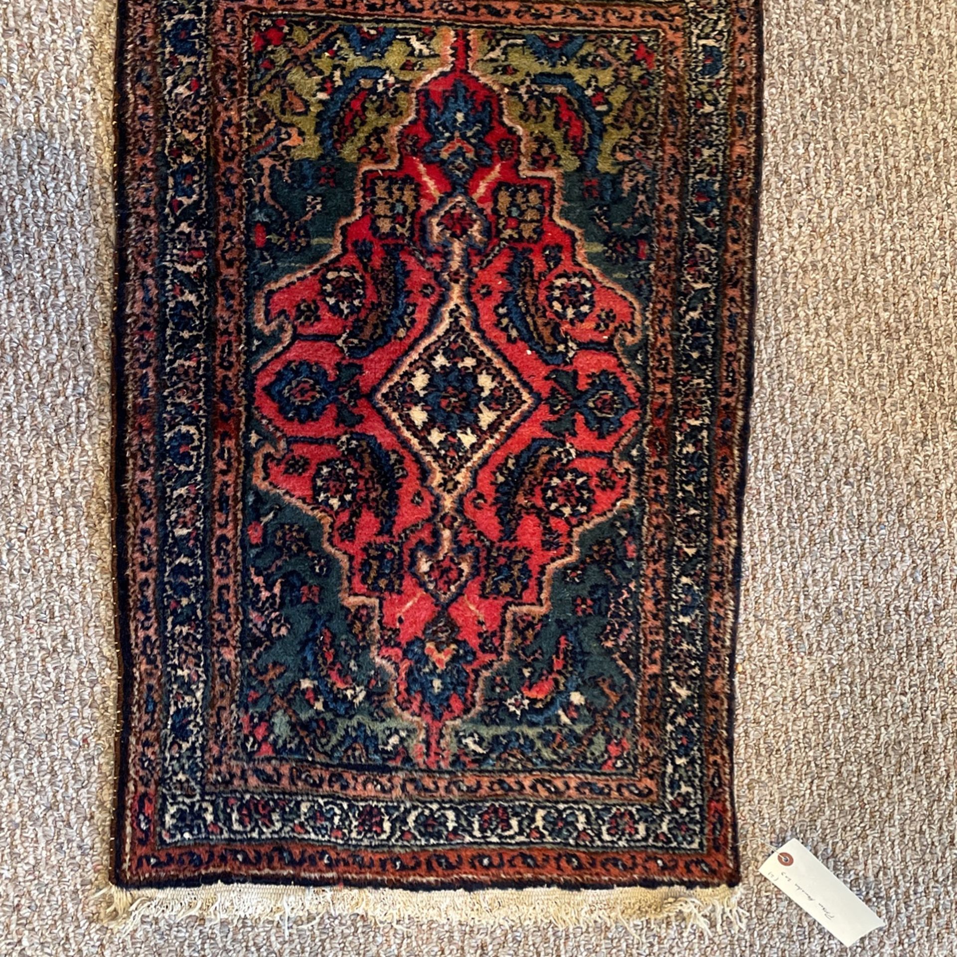 Antique Handmade Persian Hamadan Rug