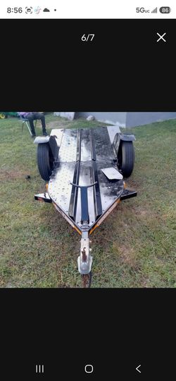 Motorcycle trailer 8ft