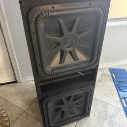 15” Kickers l7’s With Box $600 Obo