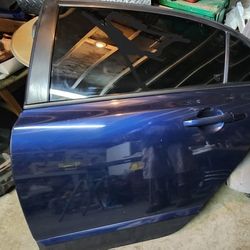 2006 Honda Civic Rear Passenger Door ( Blue )