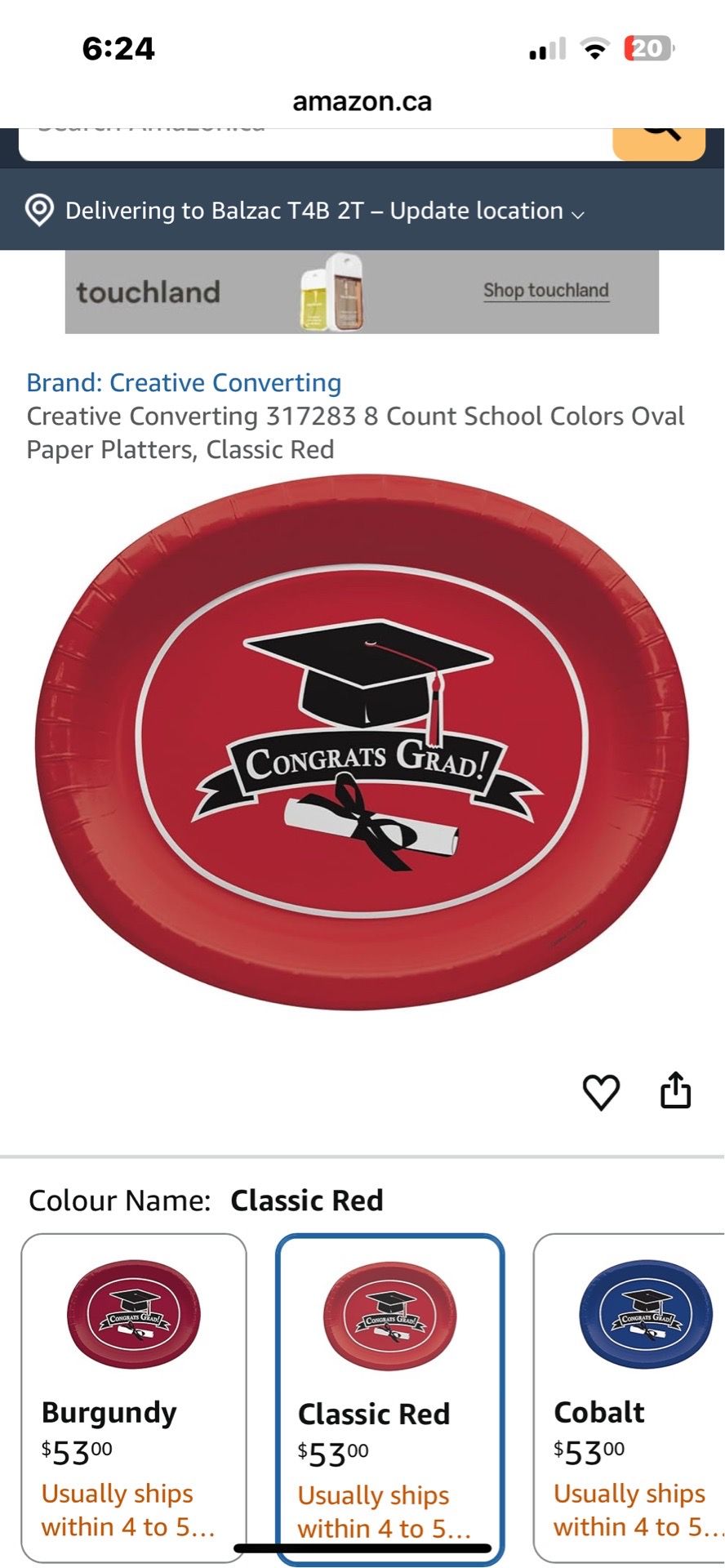 Graduation set