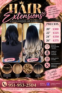 Extinciones de cabello