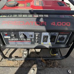 Predator 4,000 Watt Generator