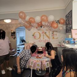 Girl First Birthday Decorations 