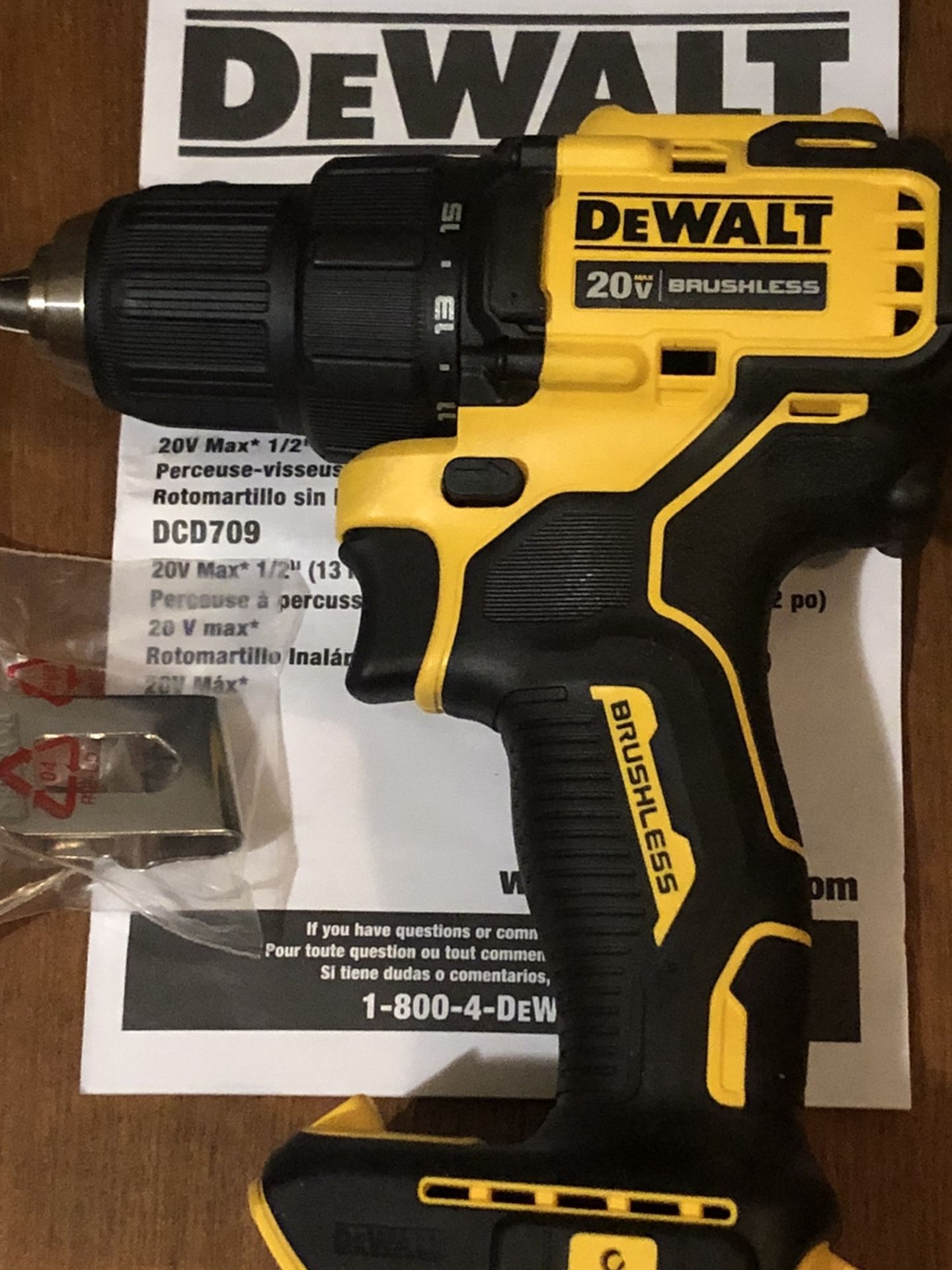 DeWalt 20V Taladro Compacto Atómico NUEVO !!!!! DeWalt 20V Atomic Compact Drill NEW !!!!!