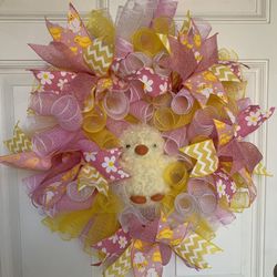 PRICE CUT Easter Door  Wreath