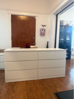 IKEA Malm Dresser 6 drawer