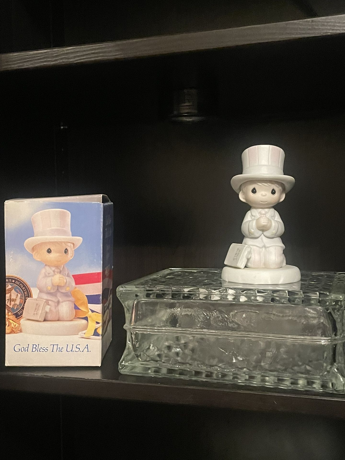 527562 Precious Moments God Bless The U.S.A