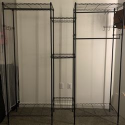 Black Closet Organizer 