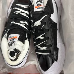 Nike Blazer Low Sacai Black Patent Leather
