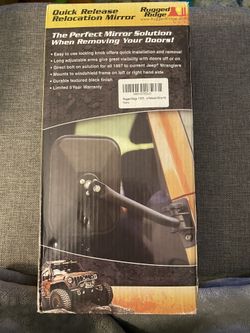 Jeep Quick Release Mirror Kit