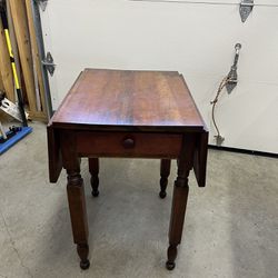Antique, Medium Size Drop Leaf Table