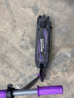 Adventure Force MX202222 12V Electric Scooter W/Max Speed 10mph, Purple