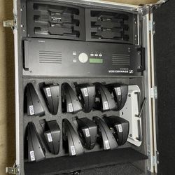 🎤 FOR SALE: Complete Sennheiser / Televic Wireless Conference System – Large Package w/ Accessories & Custom Case