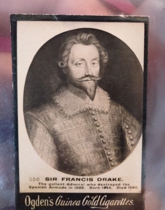 Rare 1901 Sir Francis Drake #356 Card