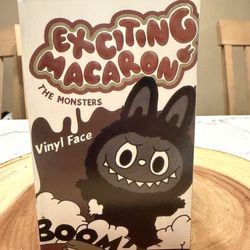 All Black Lafufu Labubu 